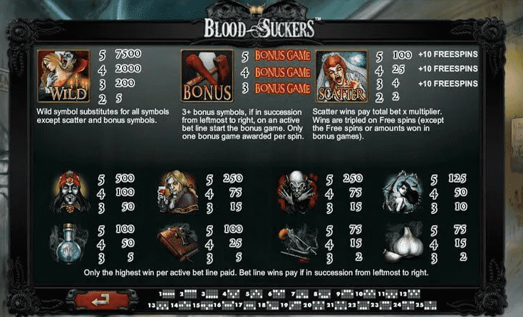 Blood Suckers игровой автомат